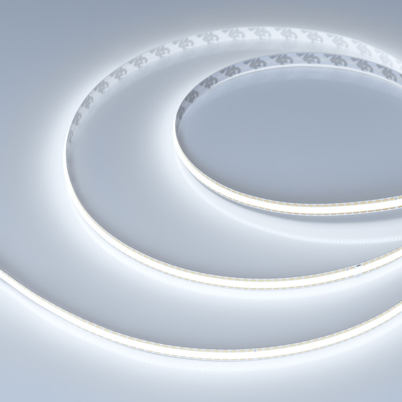 Лента COB-X544-8mm 24V White6000 (11 W/m, IP20, 5m, FreeCut) (Arlight, Свободная резка) 043412. Цена указана за 5 метров. Продается кратно 5 метрам.