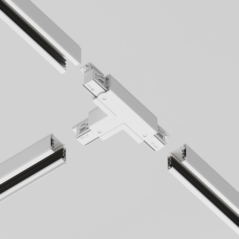 Коннектор для шинопровода Maytoni 3 phase track system TRA005CT-31W-L, белый