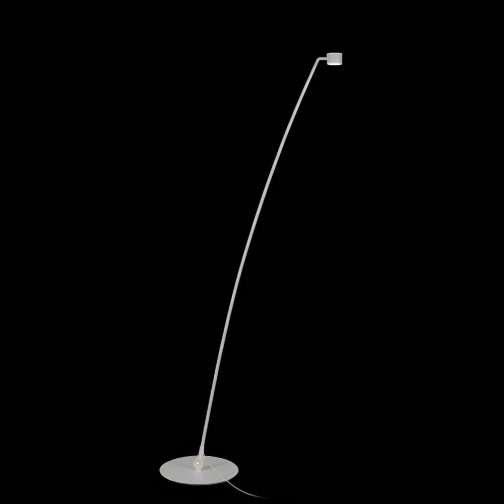 Торшер 230 см, 5W, 3000K, Loft IT Sampei 10374/2300 White, белый