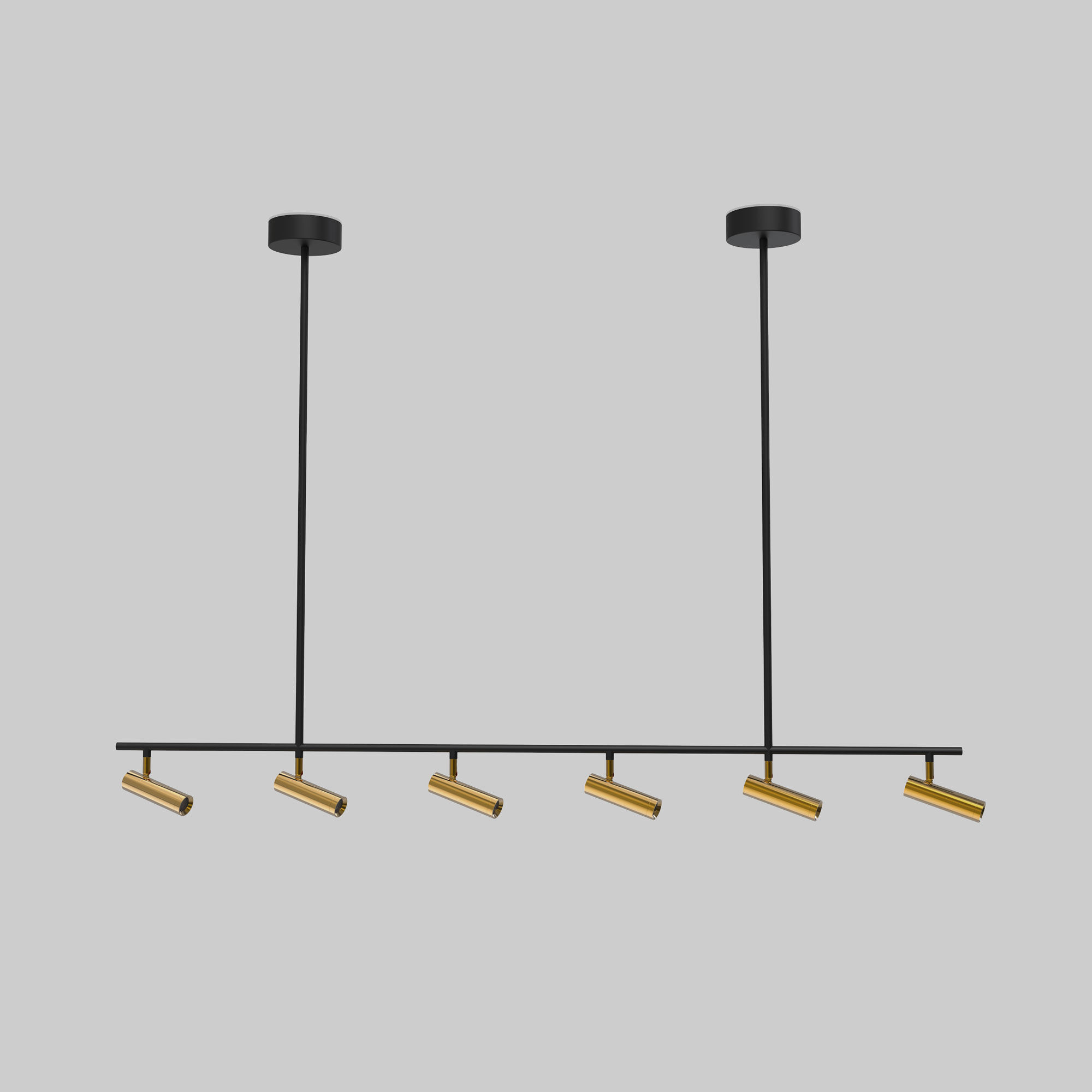 Светильник 135*12,2*158 см, *LED, 36W, 3000;4000;6000 Eurosvet Epiphania 20252/6 LED, черный