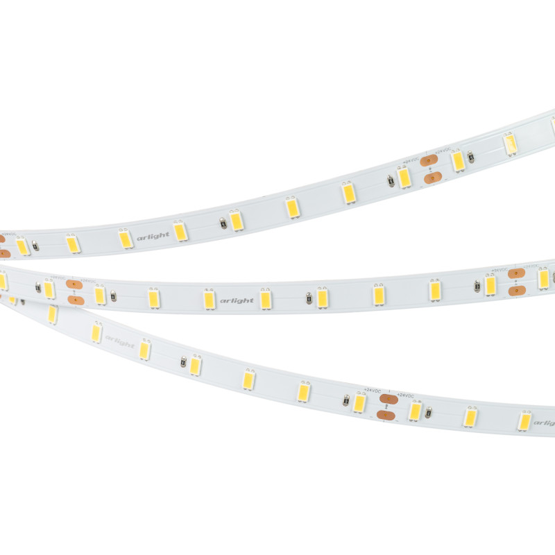 Лента ULTRA-C64-10mm 24V Warm2700 (14.4 W/m, IP20, 5630, 5m) (Arlight, высок.эфф.160 лм/Вт) 037455. Цена указана за 5 метров. Продается кратно 5 метрам.
