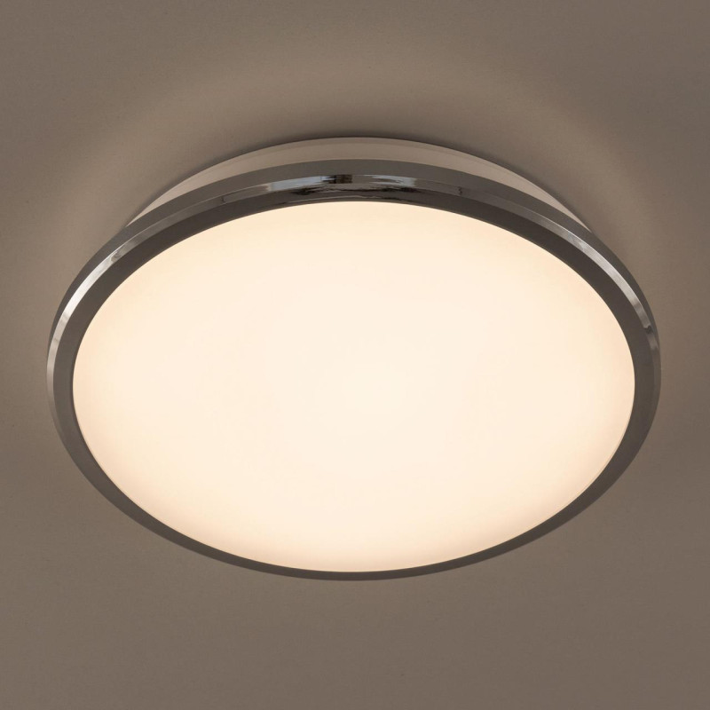 Светильник 28 см,16 W, 3000К Citilux CL702161W ip54, хром