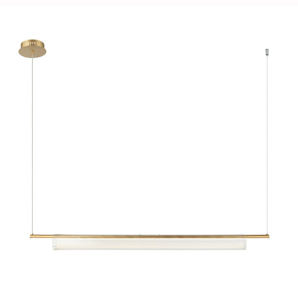 Люстра 130*9*114 см, 1*LED*14W, 3000K Gerhort G52136/1S GD CL, Золото