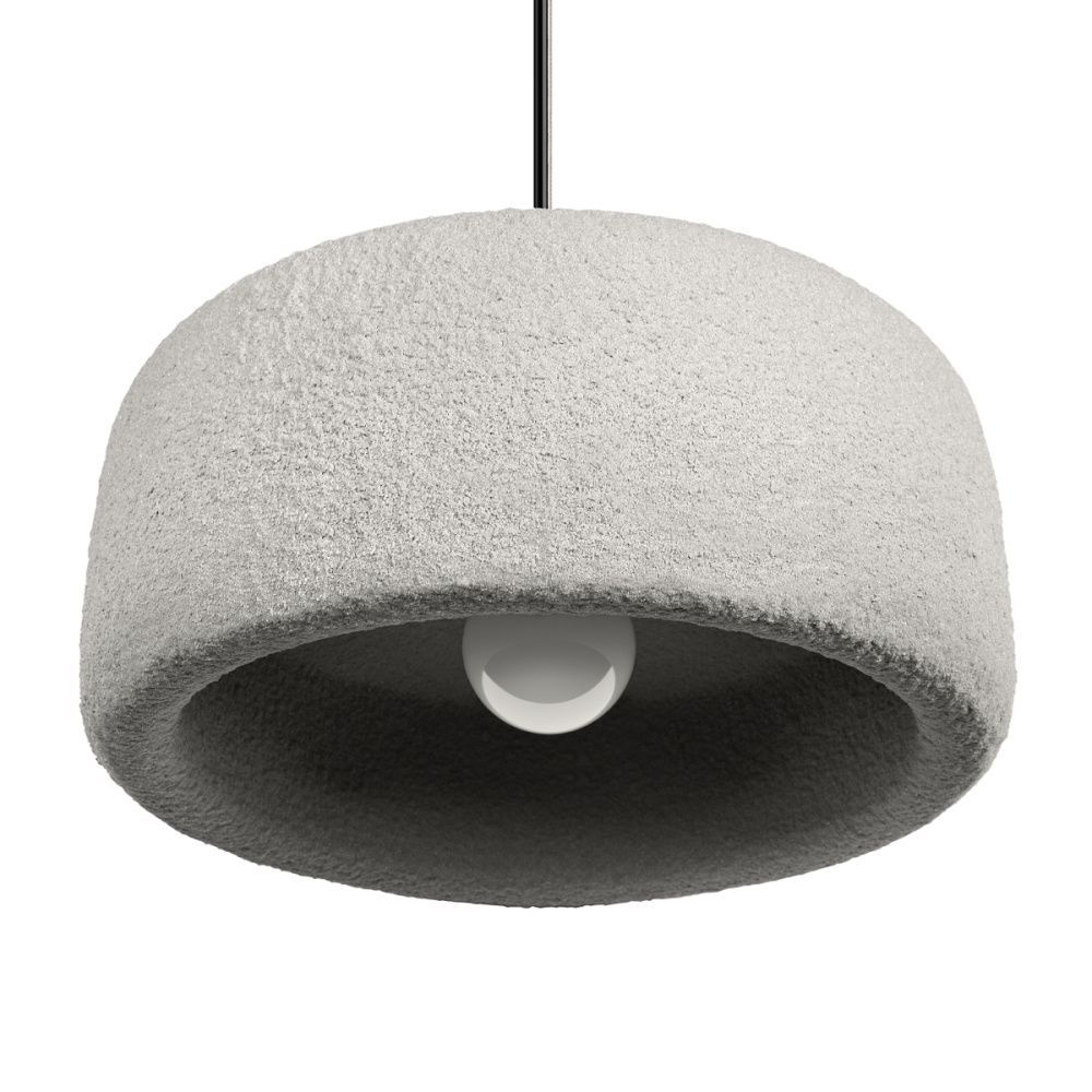 Подвесной светильник 50 см, Loft IT Stone 10252/500 Grey, черный-серый