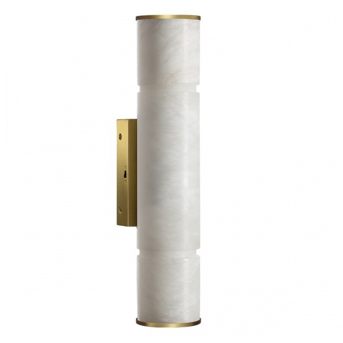 Бра 40 см, 12W, 3000/4000K, Odeon Light MARBELLA 6674/12WA, латунь
