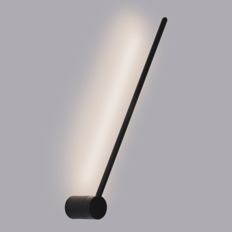 Бра 63 см, 8W, 4000K Arte Lamp POLIS A2027AP-1BK черный