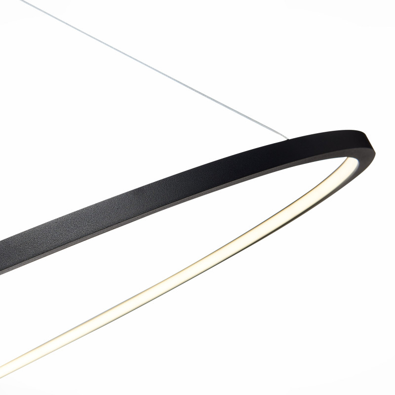 Светильник подвесной 100 см, 57W 4000K ST LUCE ST603 IN ST603.443.57 Черный