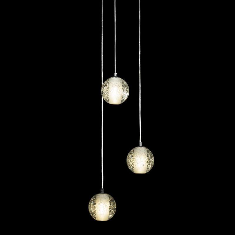 Светильник *20 см, 3*G9*5W, 3000К Loft It 10112/3 Rain, Хром