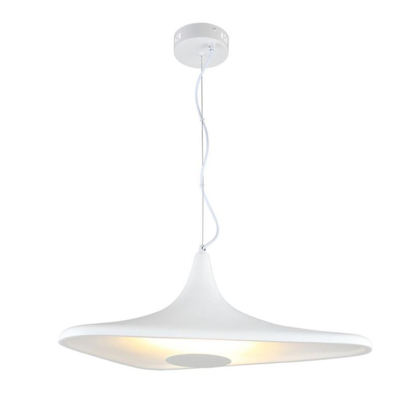 Подвесной светильник 60*32*50-200 см, 1*LED, 8W, 3000K, Aployt Silvi APL.649.16.08, белый