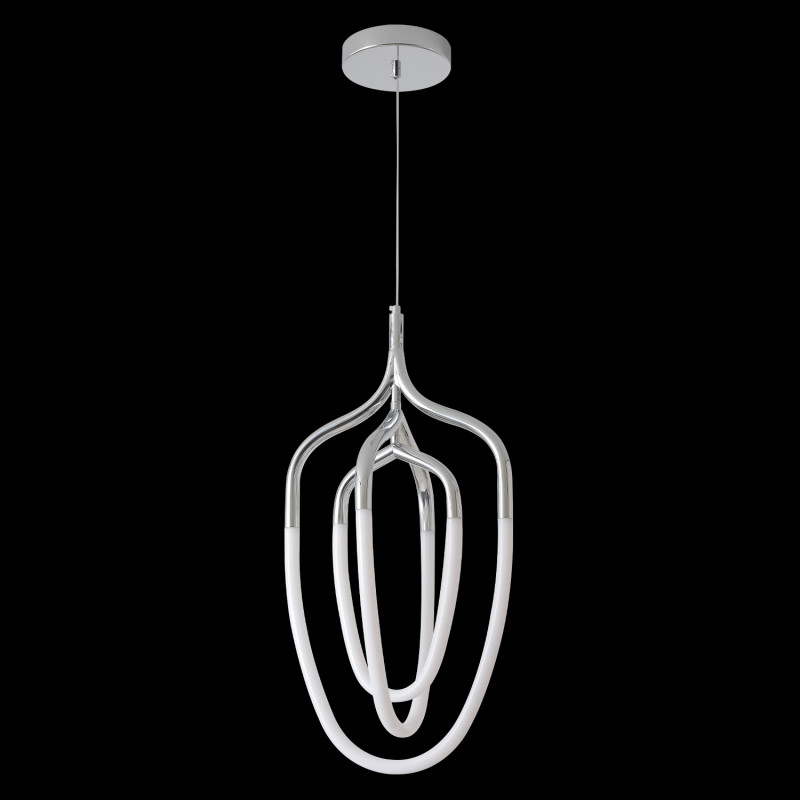 Светильник 32 см, 50W, 4000K, Crystal Lux PERA SP50W LED CHROME, хром
