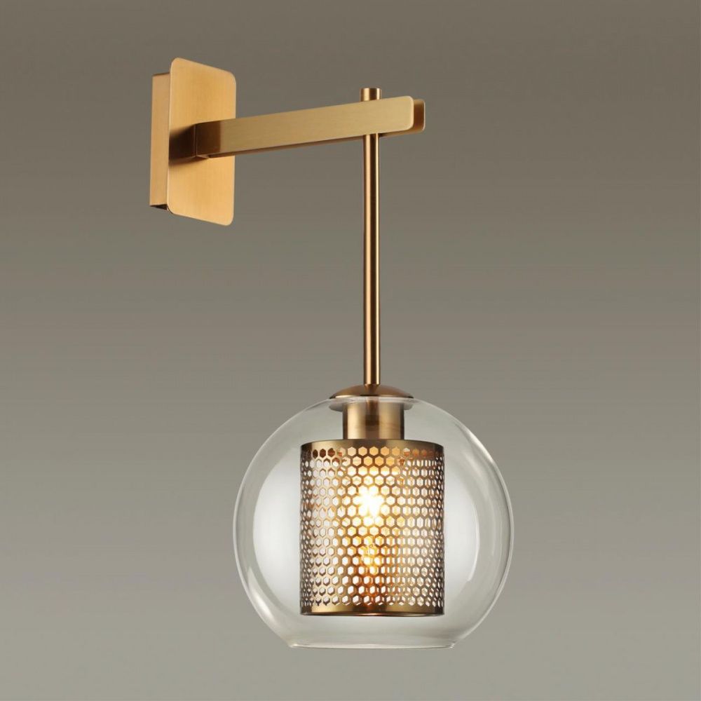 Бра Odeon Light Clocky 4939/1W Бронза