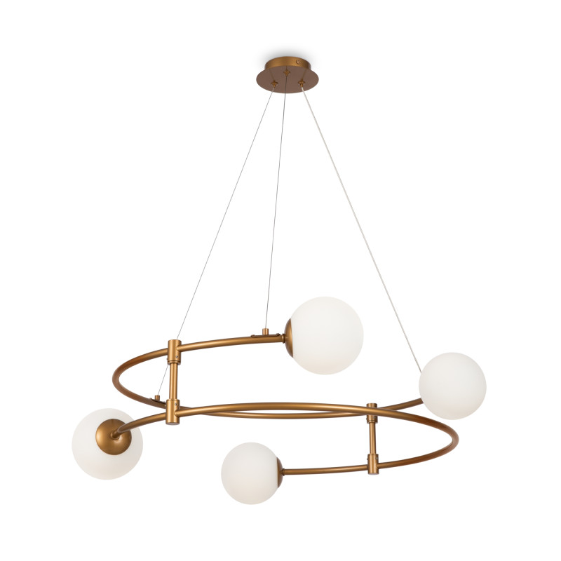 Светильник 61 см, Maytoni Balance MOD317PL-04G, золото