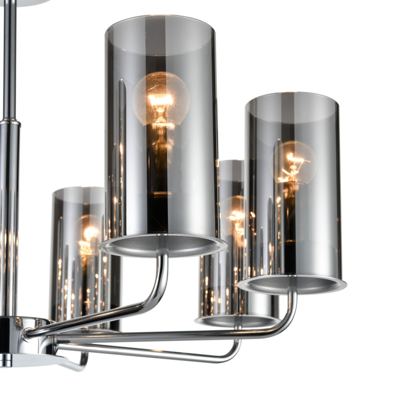 Потолочная люстра  65*42 см, 8*E14 хром Vele Luce Licia VL1923L08