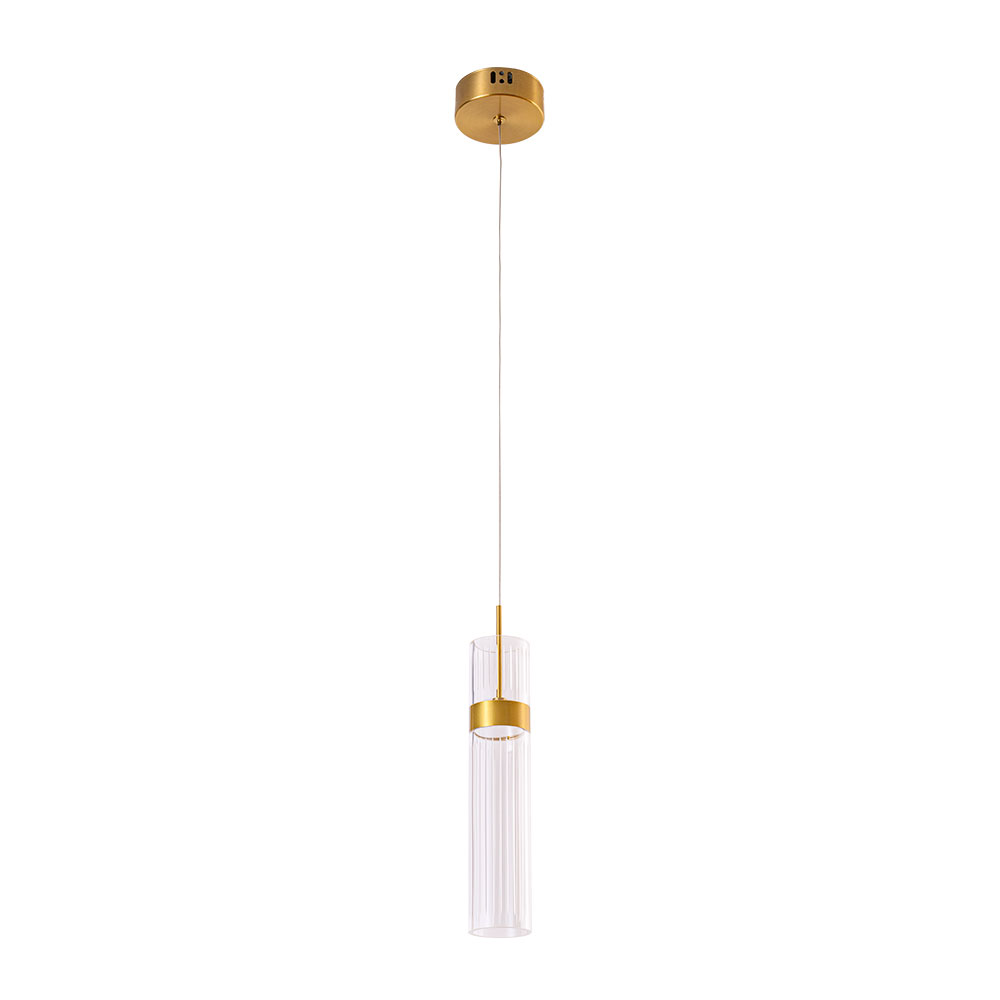 Подвесной светильник 28*28*6 см, 1*LED, 46W, 4000K Arte Lamp Misty A2950SP-5PB, Латунь