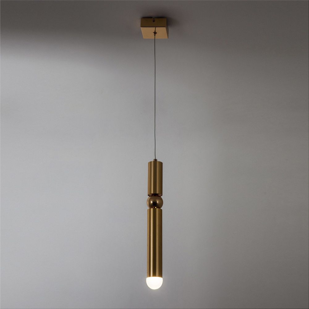 Подвесной светильник **141 см, LED 5W, 3000 / 6000K, Золото MODELUX ML.88906.1 GD