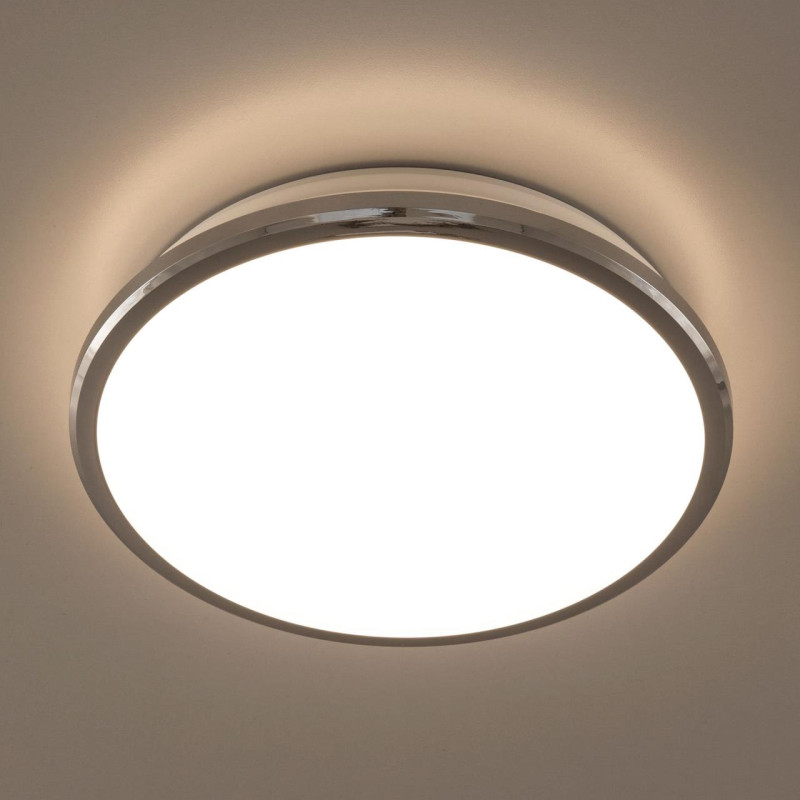 Светильник 28 см,16 W, 3000К Citilux CL702161W ip54, хром