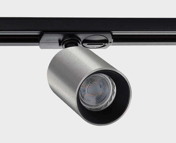 Светильник на шине 6*12 см, 1*GU10, 9W, Italline Danny alu, черный