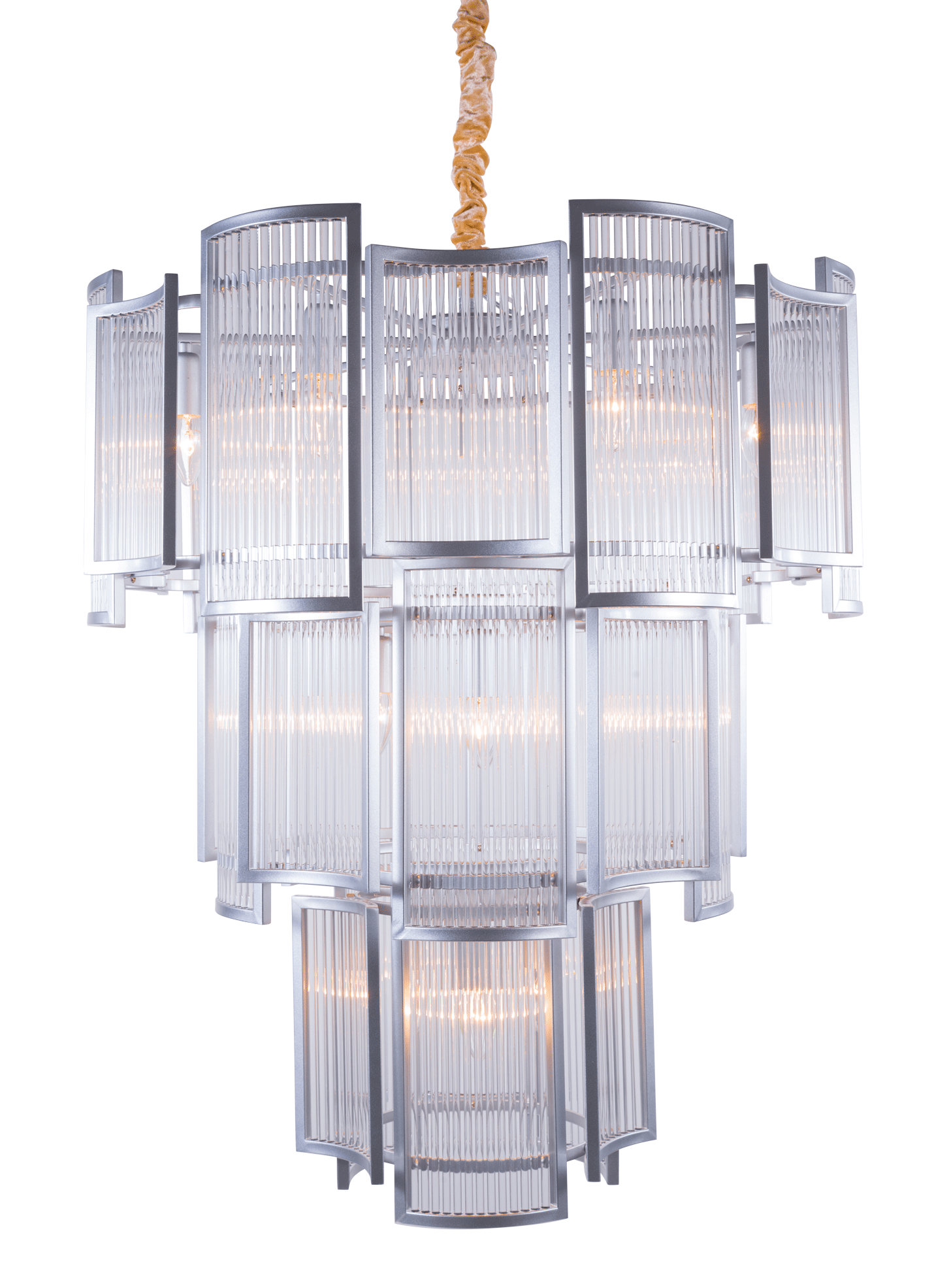 Люстра 750*770, 15*E14, 40W NewRgy Cristallo 2420W/15 SIL+CL, SIL+CL