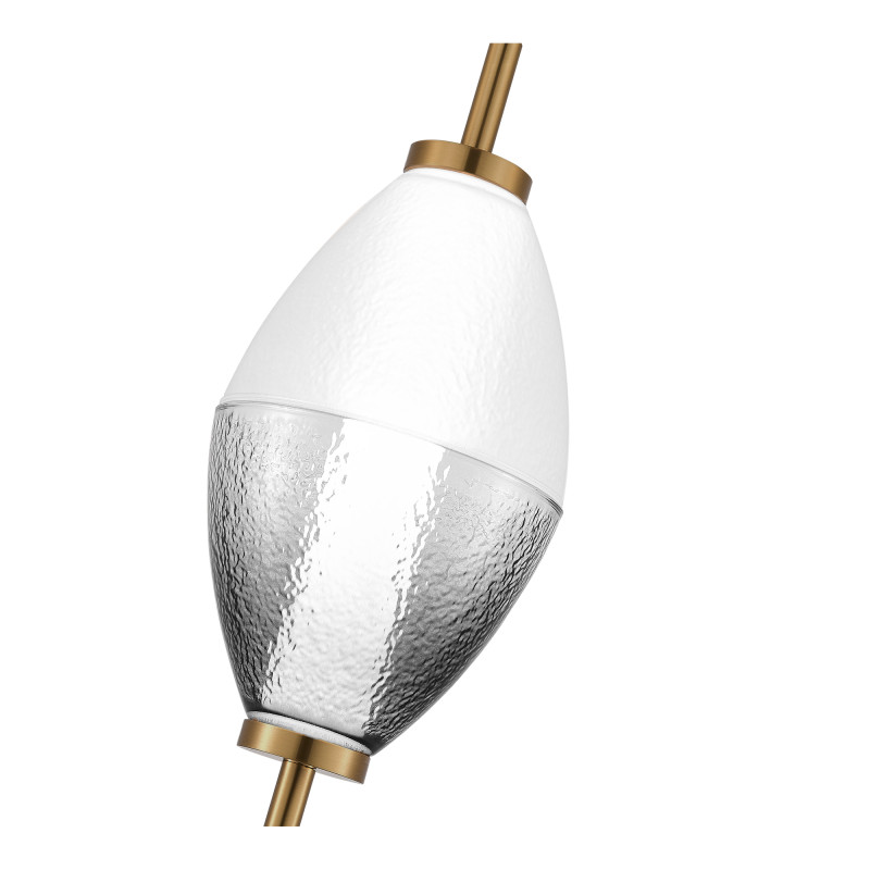 Светильник подвесной ICE 1*LED*8W 3000K ST LUCE SL6130.403.06 черный