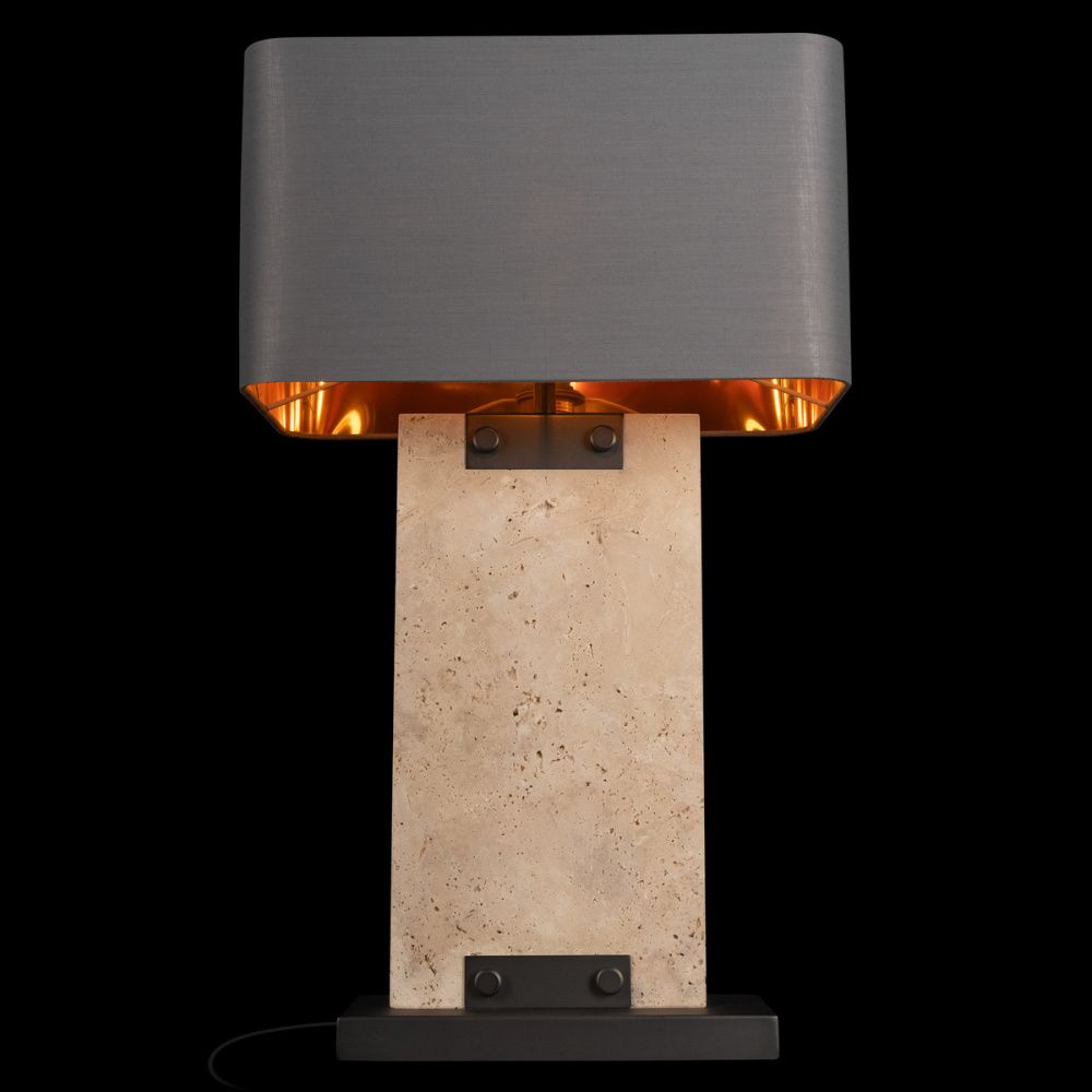 Настольная лампа 72 см, Loft IT Flagstone 10445T/A, графит