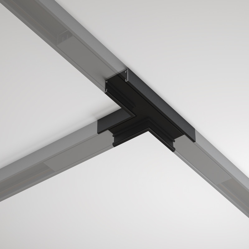 Коннектор 8*2*1,2 см, Maytoni Technical Magnetic track system Basity черный TRA172CT-11B черный