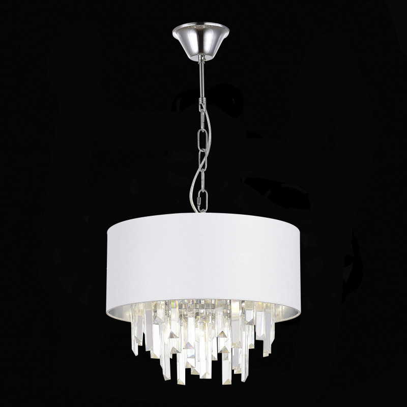 Люстра подвесная 35 см Evoluce Dahlia SLE1120-103-05 Хром