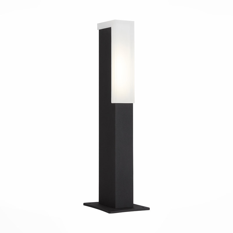 Светильник уличный наземный 8*5 см, 6W 4000K ST LUCE POSTO SL096.405.02 Черный