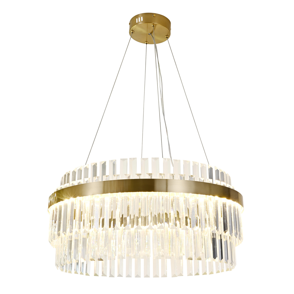 Светильник 50 см, 124W, 3000-5500K, Citilux Sheldon CL339153 LED, бронза