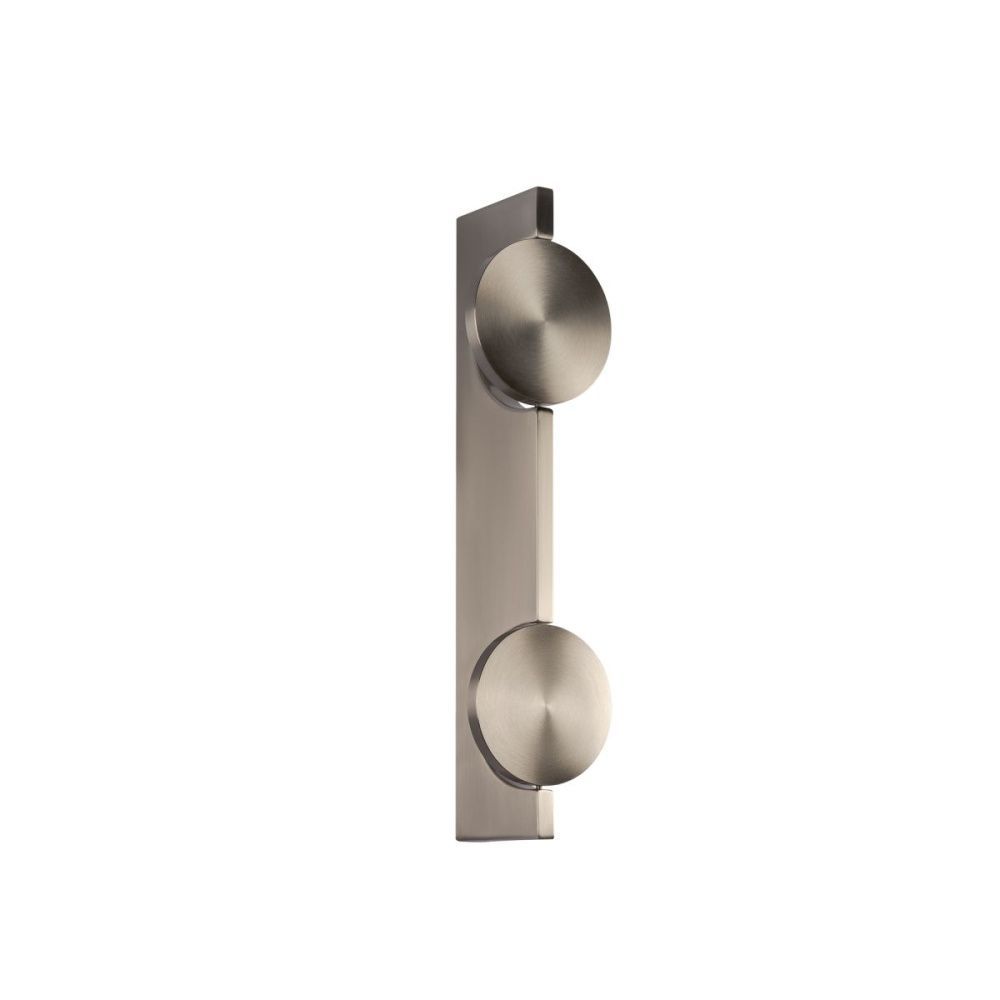 Настенный светильник 40 см, 10W, 3000K, Loft IT Flame 10452/2W Nickel, никель