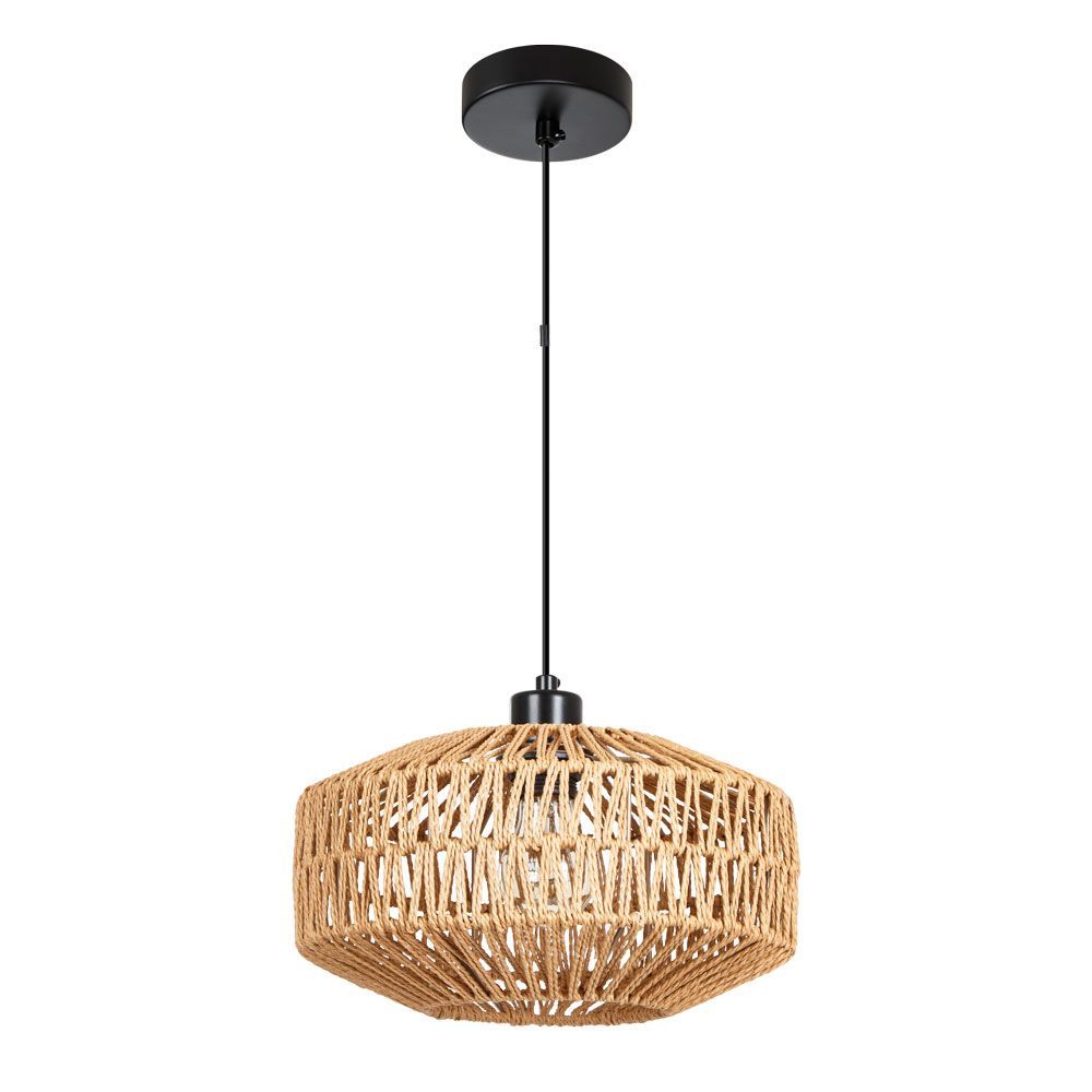 Подвесной светильник **20-100 см, 1*E27*60W, Arte Lamp Brushwood A7087SP-1BK, Черный