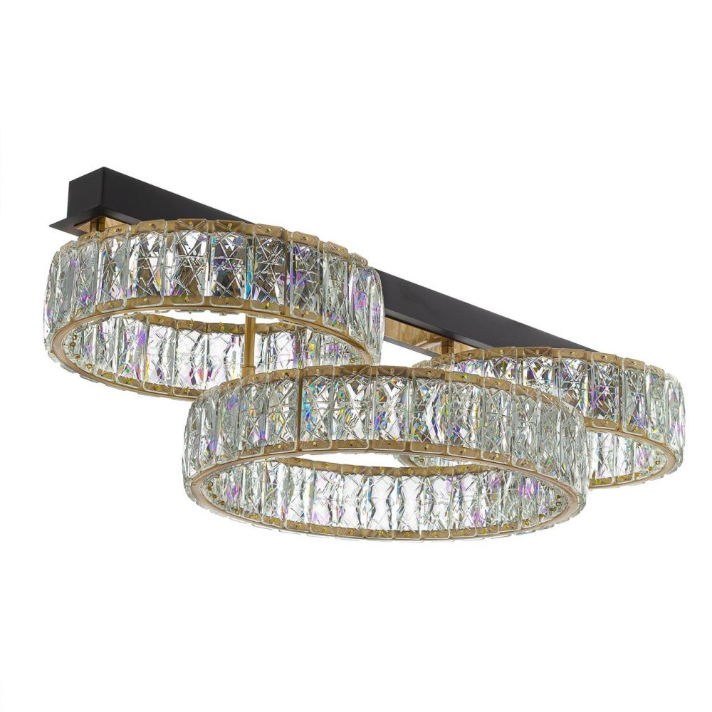 Светильник 75 см, 45W, 3000K, Citilux PALANT CL325162 LED, черный-бронза