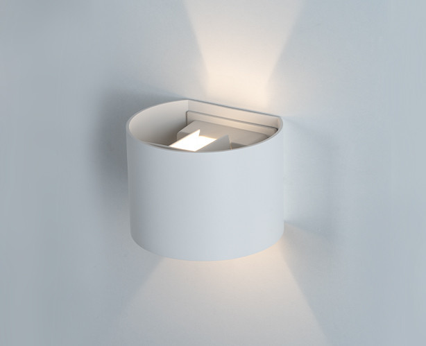 Уличный настенный светодиодный светильник Italline IT01-A310R white, 6W LED, 3000K, белый