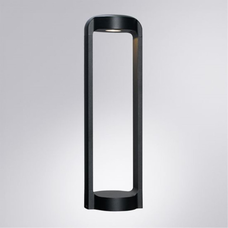 Уличный светильник 12*15*50 см, 1*LED*13W 4000K ARTE Lamp SUHAIL A1646PA-1BK черный