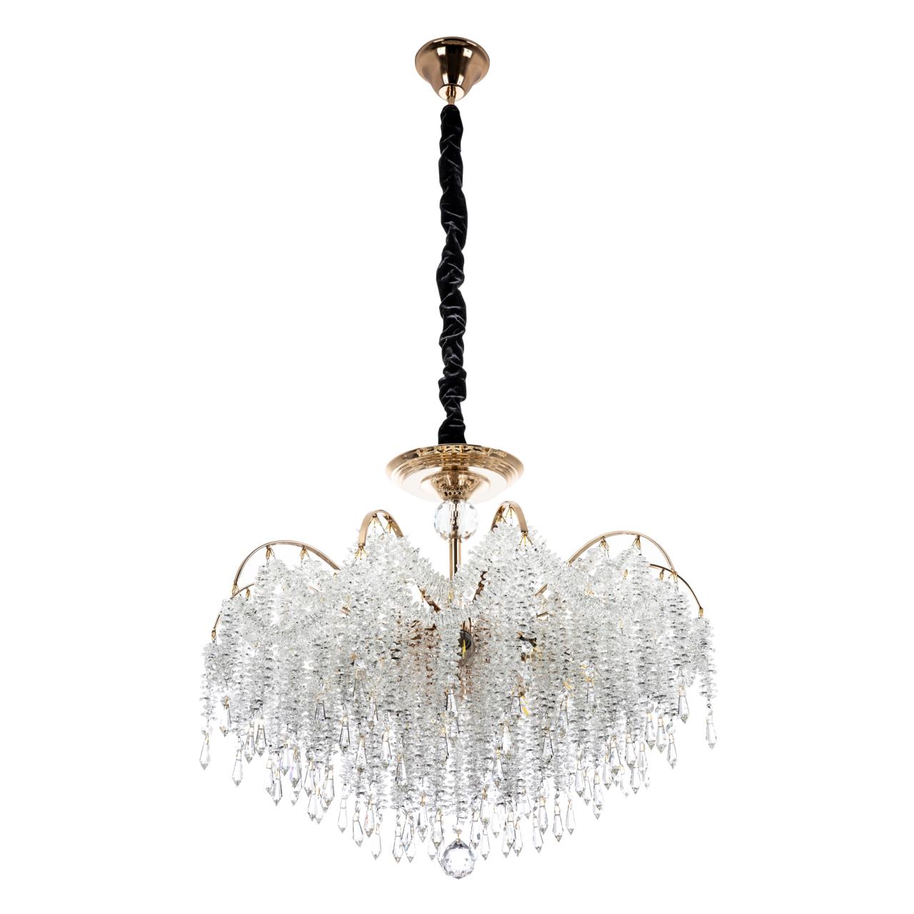 Подвесная люстра 62*62*120 см, Е14 12x40ВтW, Золото MODELUX ML.855.12