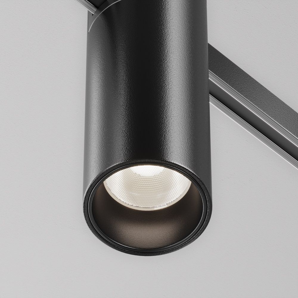 Трековый светильник Focus Led Flarity 4000K 5Вт 60°, 11,2 см, LED*5W, Maytoni TR143-1-5W4K-W-B, Черный