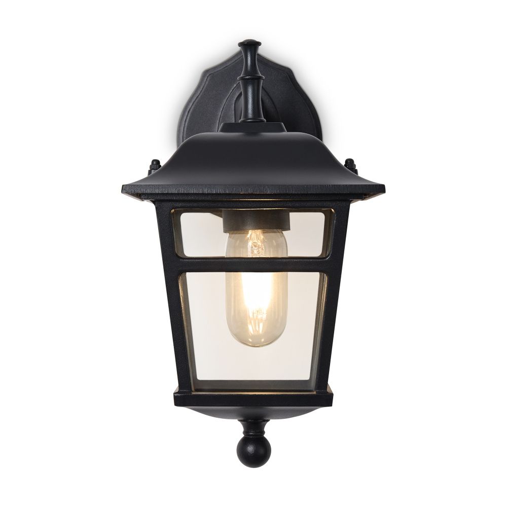 Уличное бра 19,5*16*-28 см, 1*E27*40W Voltega  VGL7213WL-01B, Черный