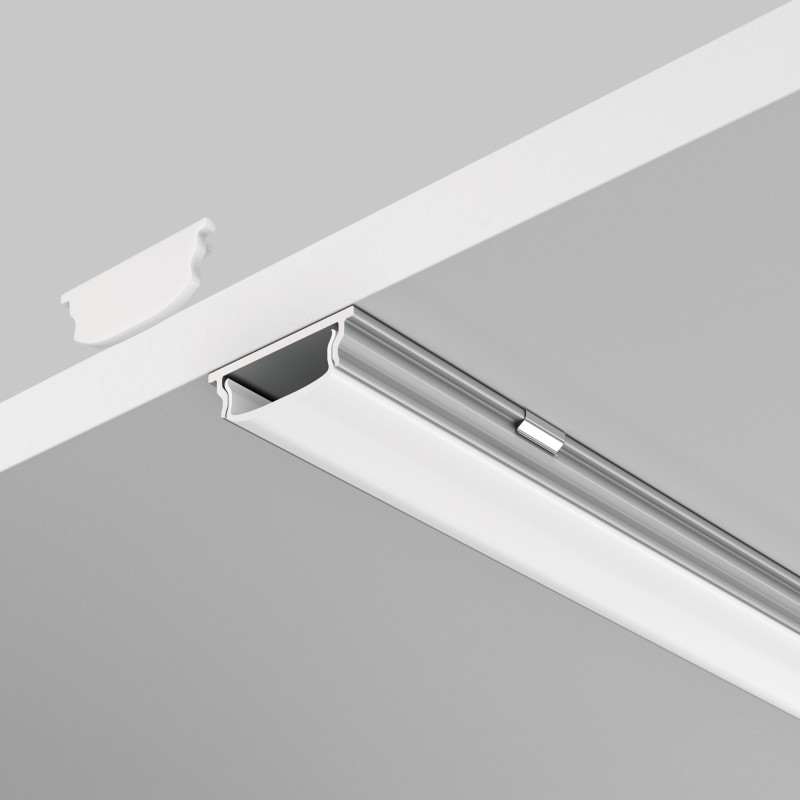 Алюминиевый профиль 2000*18*6 мм для светодиодной ленты Maytoni Led strip ALM-1806-S-2M