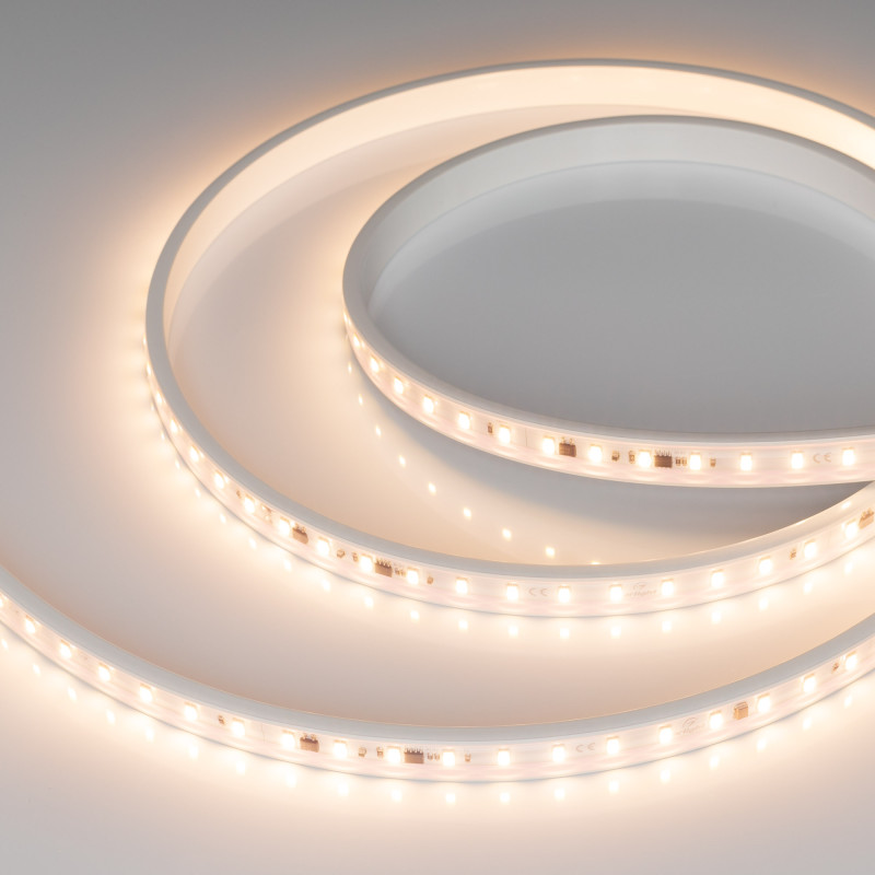 Лента герметичная ARL-PV-C72-15.5mm 230V Warm3000 (14 W/m, IP65, 5630, 50m), Arlight 027053(2). Цена указана за 50 метров. Продается кратно 50 метрам.