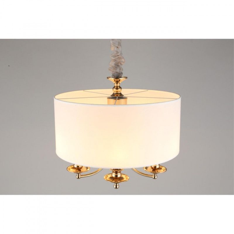 Подвесная люстра 50*65-140 см, 5*E14, 40W, Aployt Berze APL.721.06.05, золотой