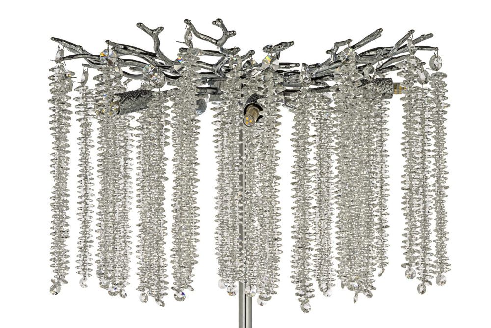 Торшер *52*165 см, 5*G9*40W, Dio D`arte Tavenna Nickel Tavenna H 3.1.1.100 N, никель