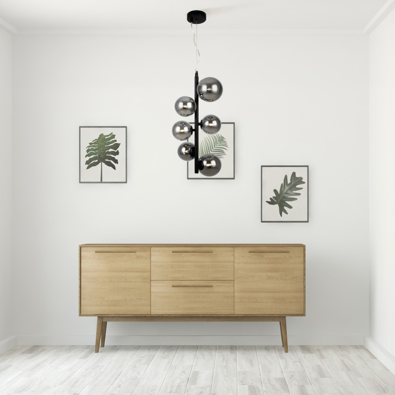 Светильник 29 см, Maytoni Dallas MOD545PL-06B, черный
