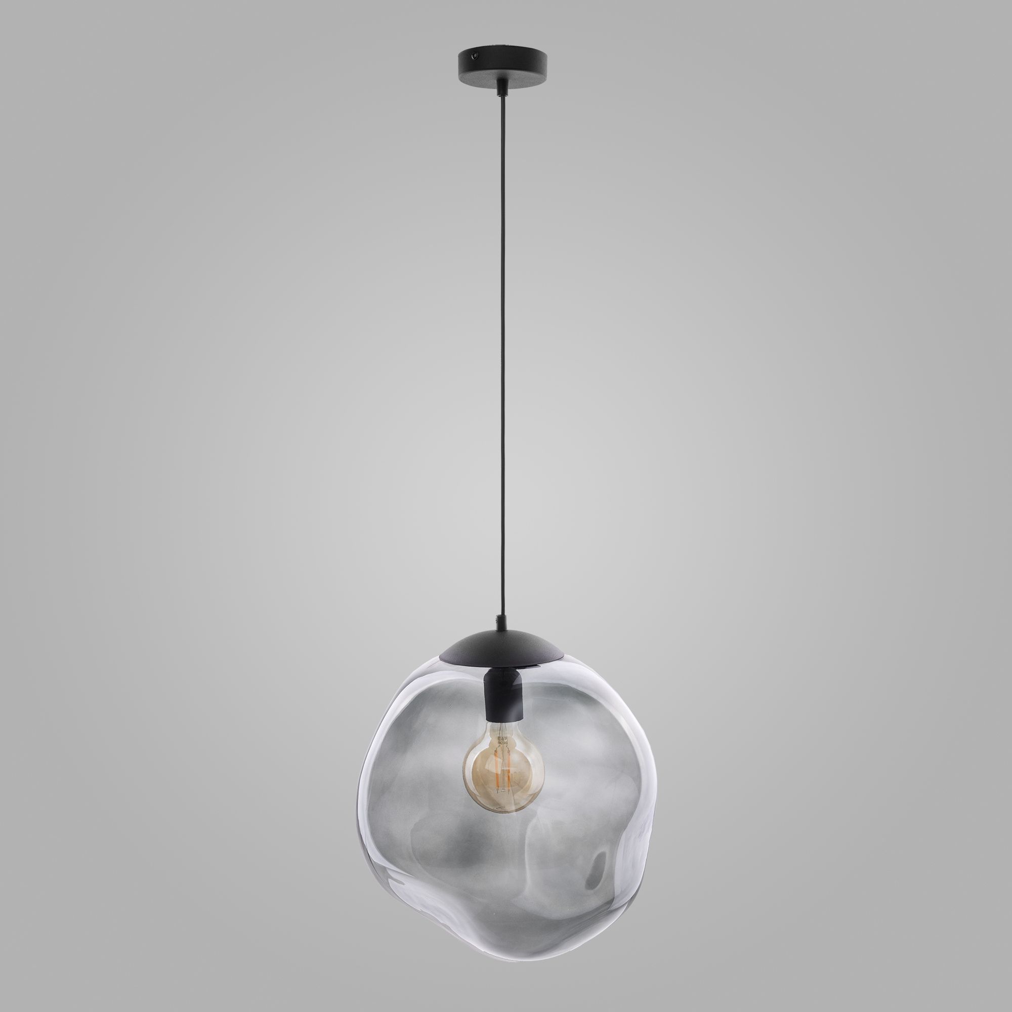 Подвесной светильник 35*35*180 см, 1*E27, W,  TK Lighting Sol 4264, черный