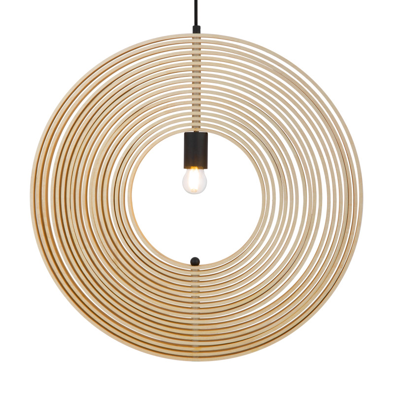 Подвесной светильник  60 см, E27 1 40W, К, Черный Maytoni Roots MOD197PL-01W2