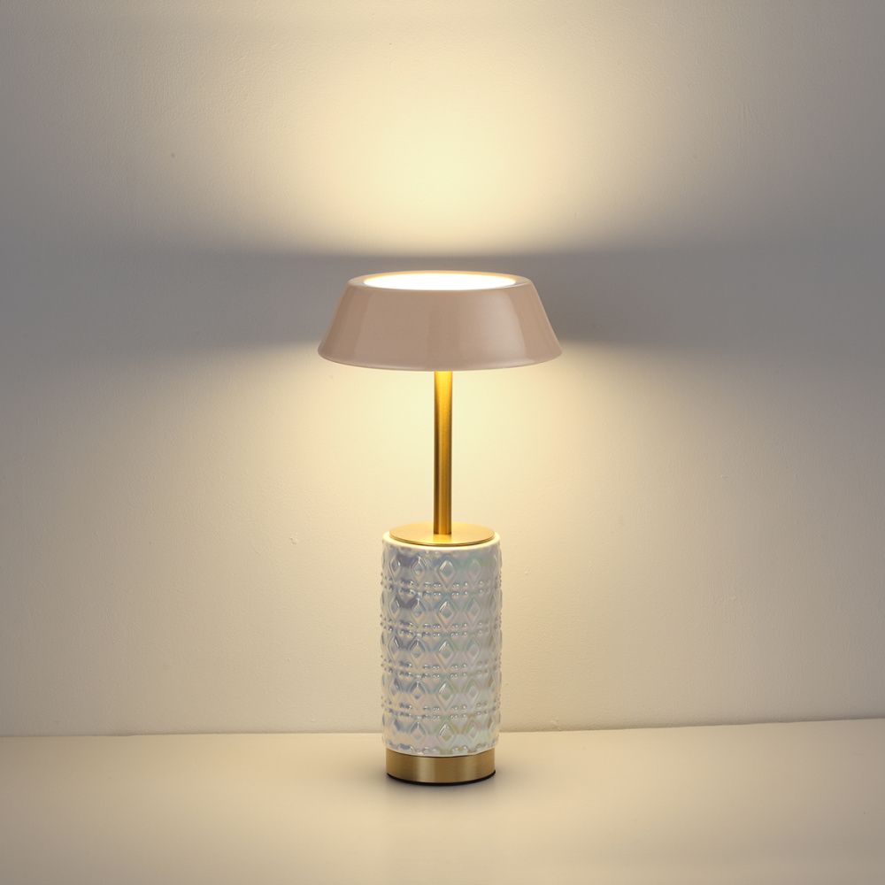 Настольная лампа 32 см, 8W, 3000K, Odeon Light 5454/8TLA, бронза