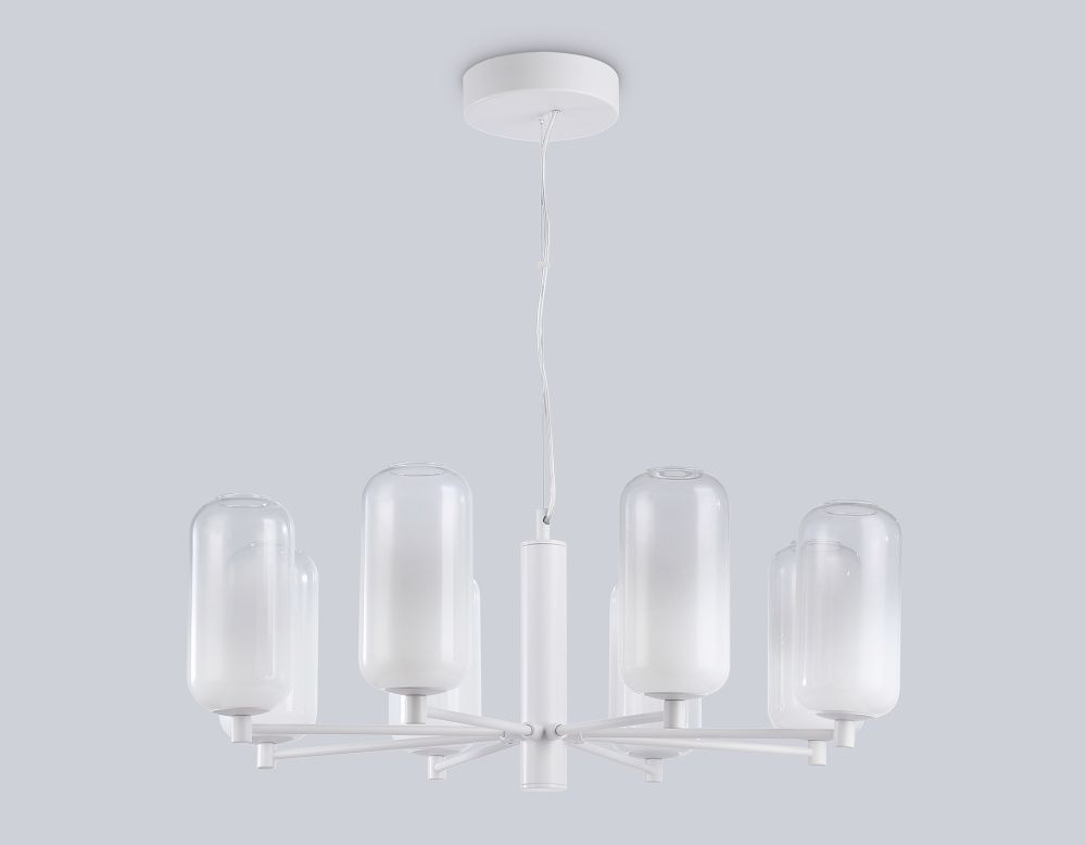 Подвесной светодиодный светильник **28- см, **W, 3000K, Ambrella Light High Light LH11109, белый
