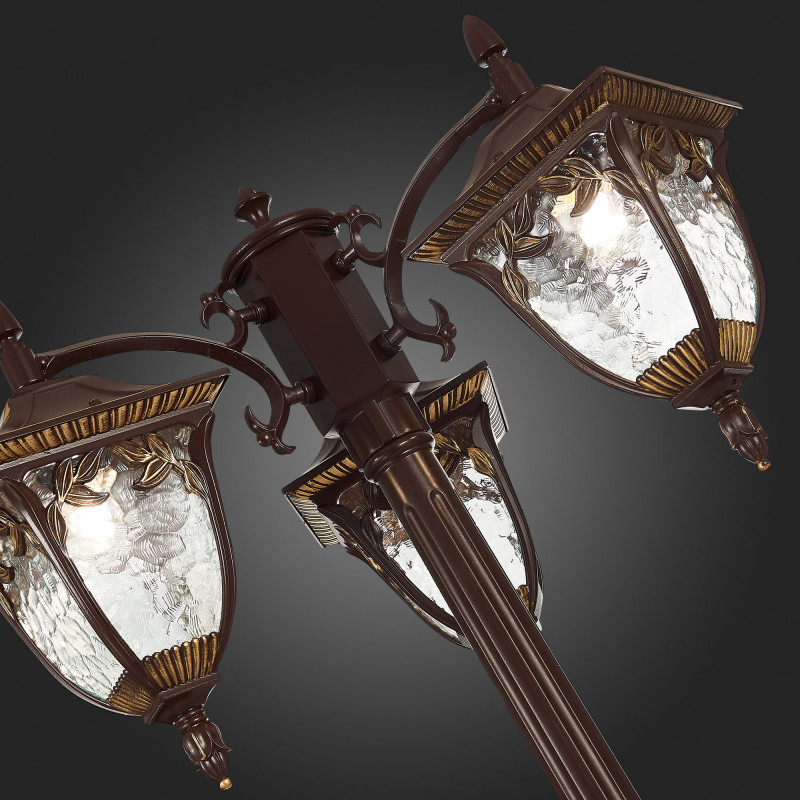 Светильник уличный наземный 62 см, ST LUCE CHIANI SL083.705.03 Кофейный