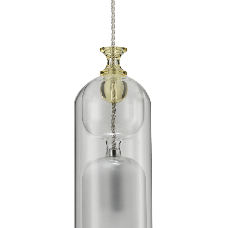 Подвесной светильник 10 см, Indigo Pulsante 11050/1P Clear V000518, хром, 11050/1P Clear