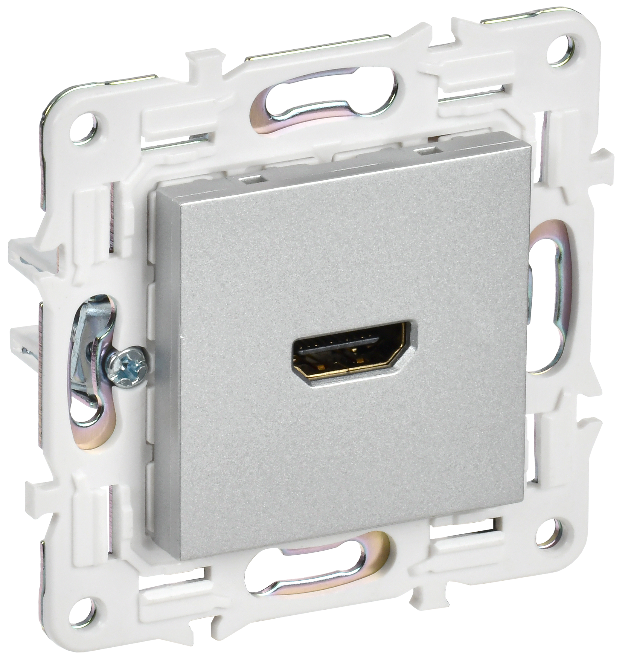 SKANDY Розетка HDMI SK-H01S сереб. IEK, SK-H10-K23
