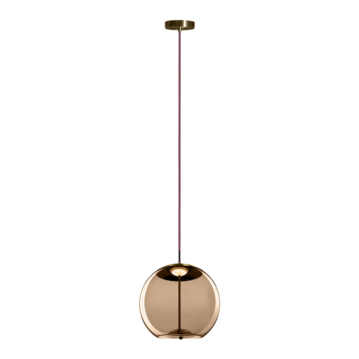 Подвесной светильник 20*20 см, 1*LED*5W LOFT IT Knot 8135-B mini латунь