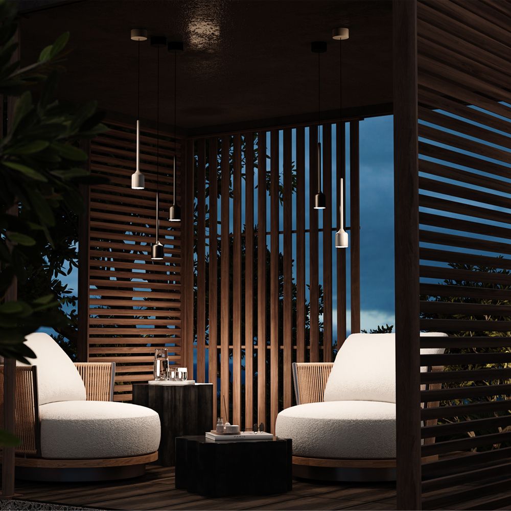 Подвесной светильник Outdoor O491PL-L6W3K 245**-245 см, *LED*6W, K, Outdoor Apex O491PL-L6W3K, Белый